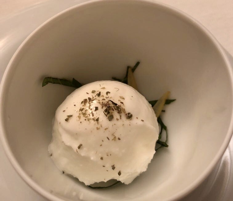 gelato di meringa e limone - colline ciociare