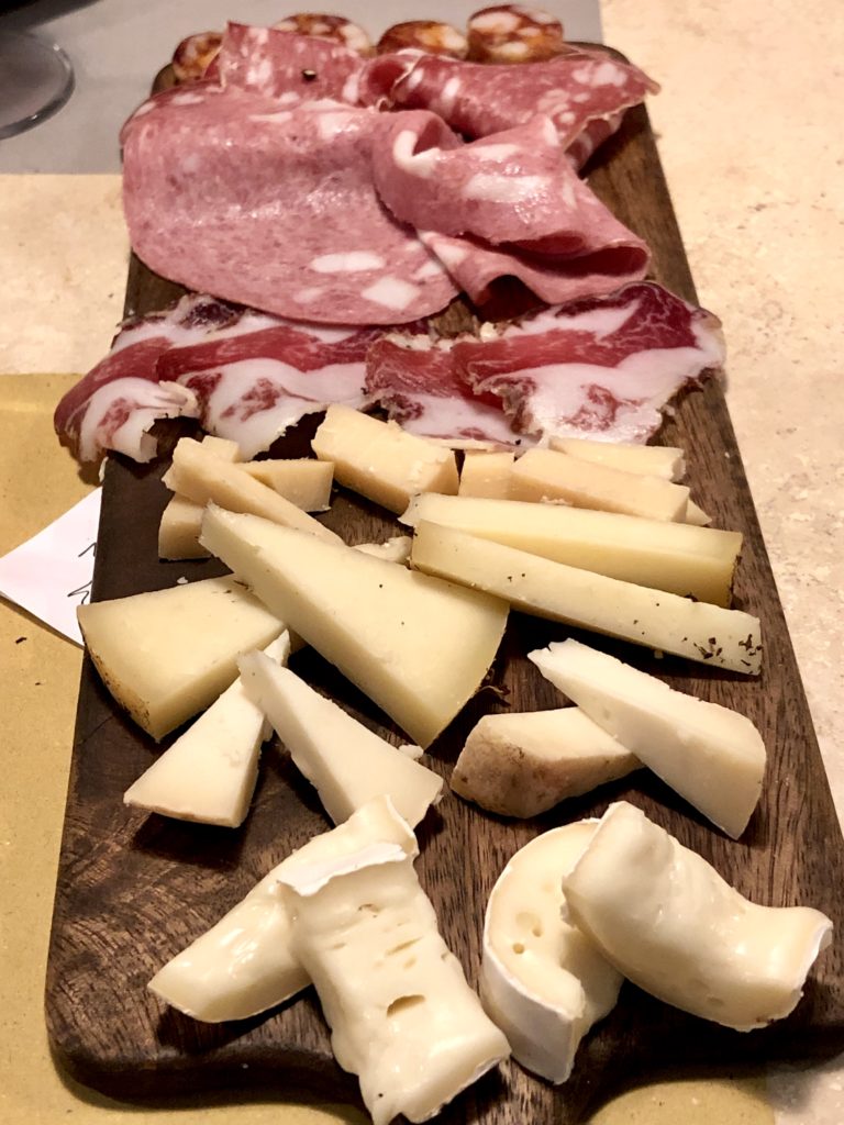 tagliere salumi e formaggi proloco trastevere